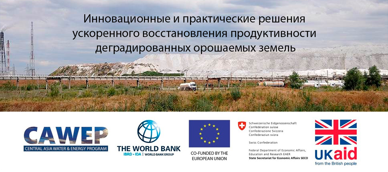 Инновационные и практические решения ускоренного восстановления продуктивности деградированных орошаемых земель ll1-1